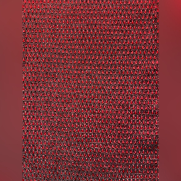 ZOD! Men’s Red Geometric Shirt Size L Slim Fit Button-Up – Unique Boutique Find - Picture 5 of 6